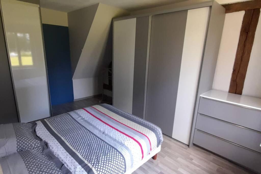 Maison en colombage rénovée La Fontenelle  Exterior foto